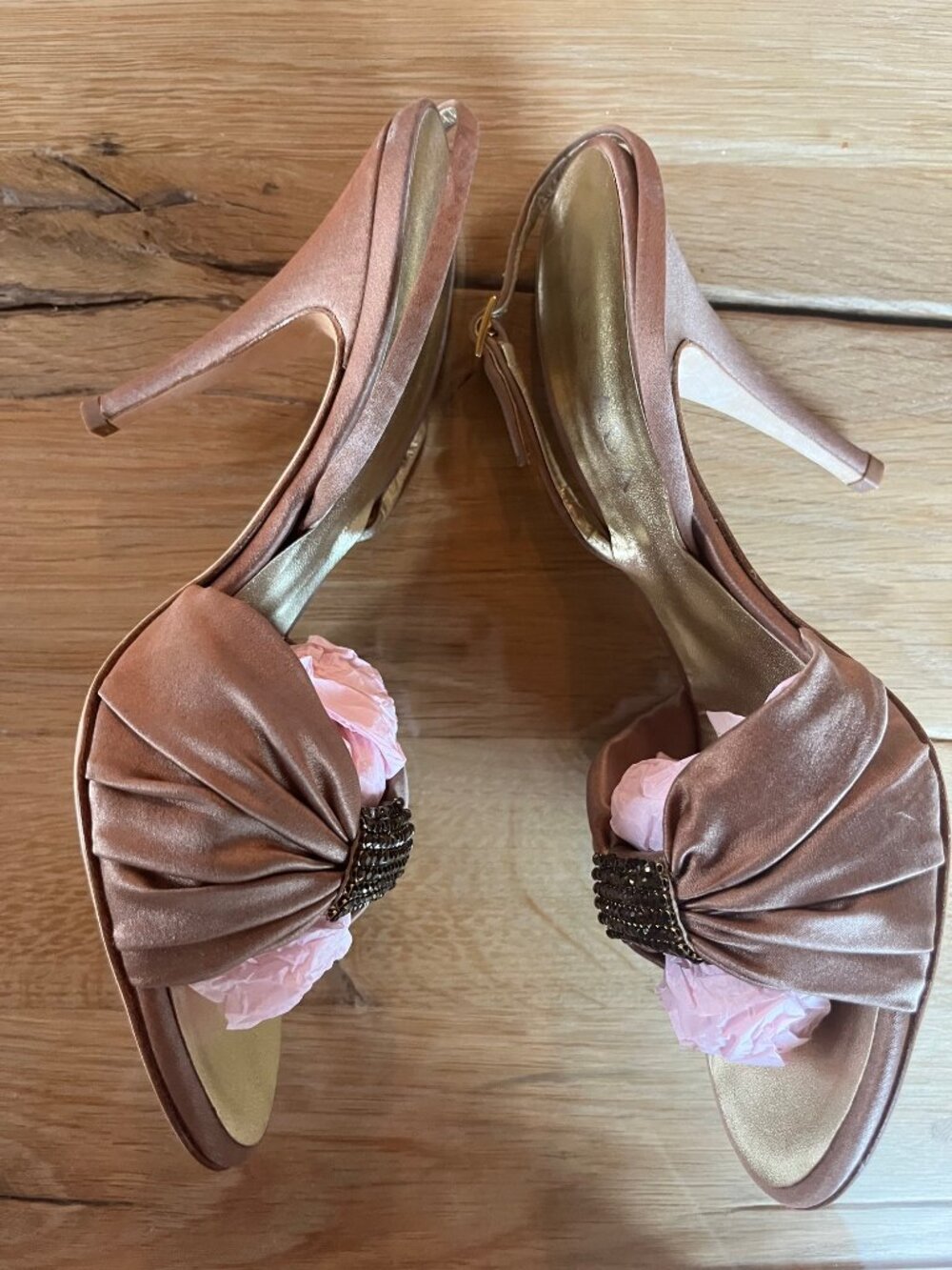 Escada Satin Heels - Picture 9 of 10